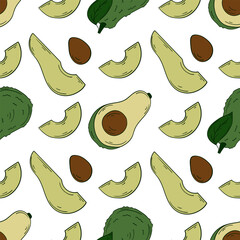 Seamless cute pattern. Pattern for textiles in hand draw style