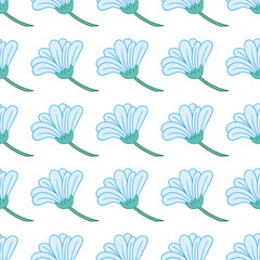 Seamless cute pattern. Pattern for textiles in hand draw style