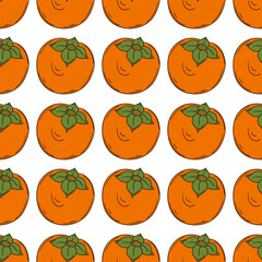 Pattern for textile or kitchen in hand draw style. Seamless pattern