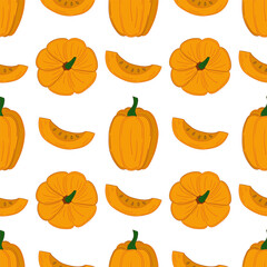 Pattern for textile or kitchen in hand draw style. Seamless pattern