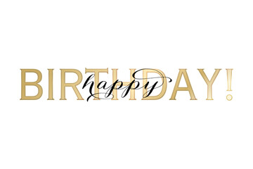 HAPPY BIRTHDAY（誕生日おめでとう）
よく目立つロゴマーク
