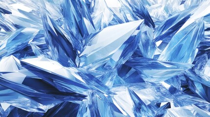 Obraz premium Abstract Ice Crystals