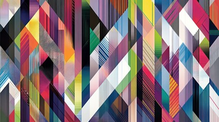 Abstract geometric pattern