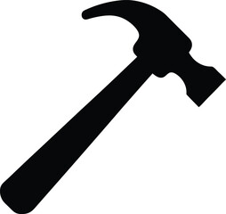 hammer and nail vector illustration