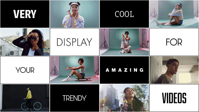 Multiscreen Text Display