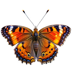 Stunning Orange Butterfly Image: High Resolution Insect Photography