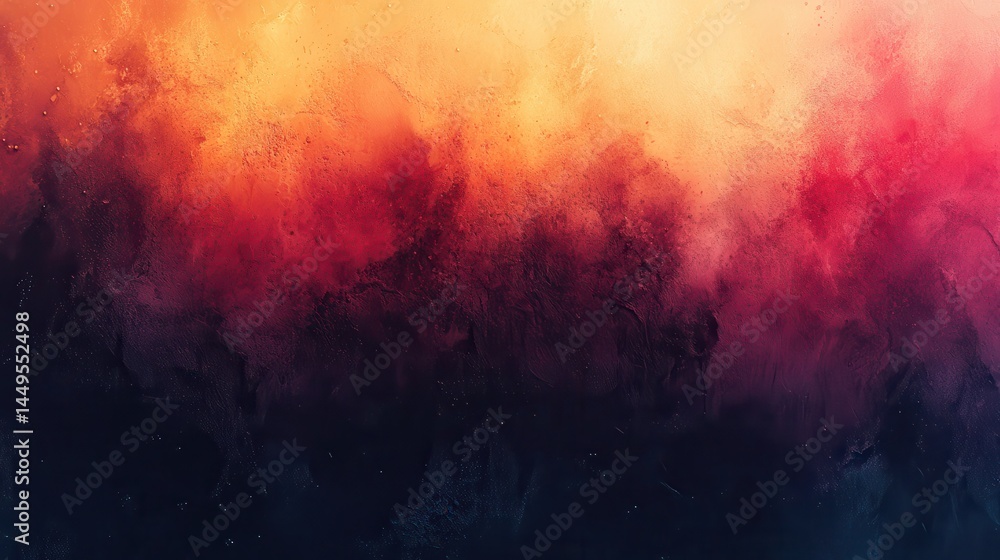 Aufkleber vibrant abstract colors blend in a dynamic display
