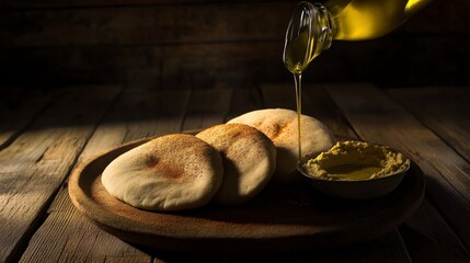 Scrumptious Pita Bread and Hummus: A Culinary Delight