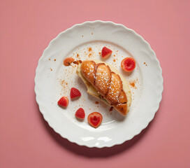 breaad with strawberries