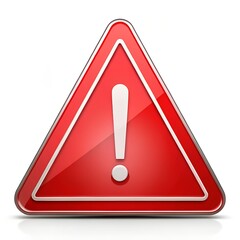 exclamation mark warning sign