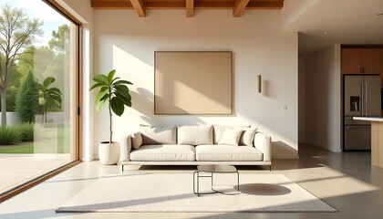 Fototapeta premium modern living room