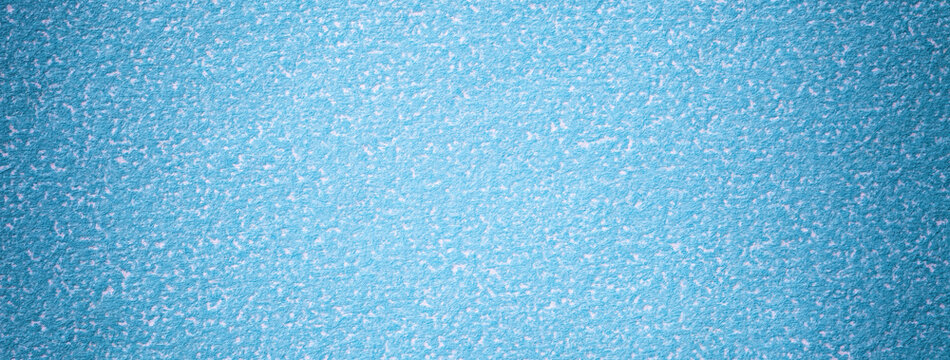 Texture vintage light blue paper gradient background with dark vignette. Structure craft sky pastel cardboard