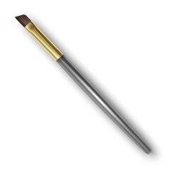 Makeup Brush Isolated on White