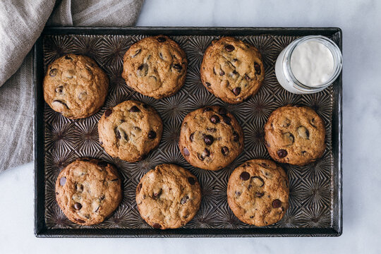 Sourdough Chocolate Chip Cookies