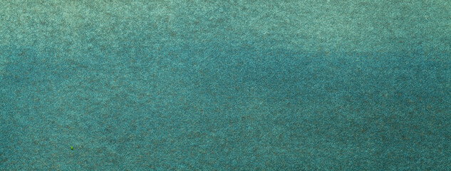 Abstract art background green and teal colors. Watercolor painting with soft emerald gradient