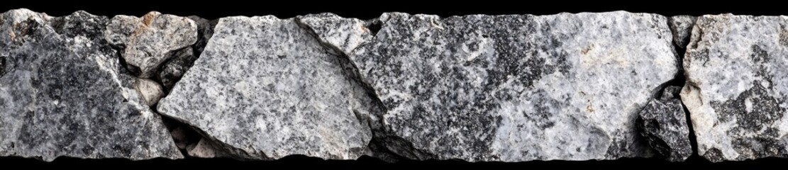 Obraz premium Grey stone wall texture, closeup view, background, design