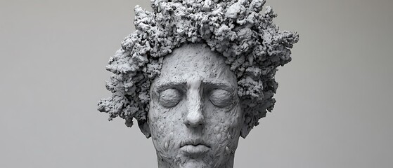 sculptural interface where AI morphs thoughts into visual poetry