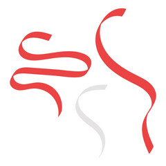 Indonesian Flag Confetti