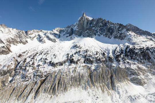 Aiguille du Dru at Mont Blanc