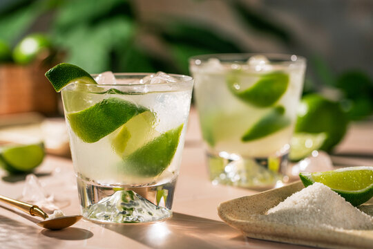 Sun-Kissed Caipirinha  - A Taste of Summer
