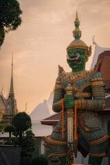 Majestic Giant Statue at Wat Arun, Bangkok