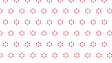 DECORATIVE DOTS on white background