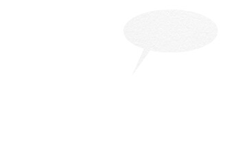 White paper cut into speech bubbles, chat symbol with speech bubbles, comic book style speech bubbles PNG transparent