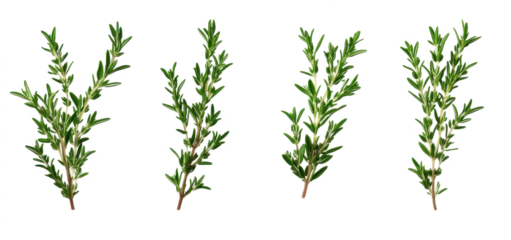rosemary sprigs, isolated on transparent background