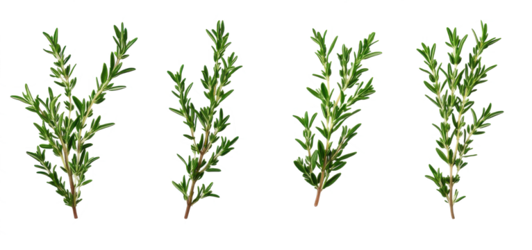 rosemary sprigs, isolated on transparent background