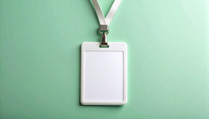 Creating a professional id badge for conferences office business event minimalist top-down identity management