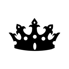 Crown vector icon. King illustration sign. Queen symbol. monarchy mark.