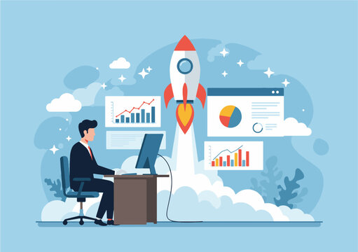 https://chatgpt.com/g/g-lIlZZlB4M-microstock-image-keyword-and-description-generator/c/68109030-5b9c-8012-9d8b-aa65237f02cf#:~:text=Illustration%20of%20a%20businessman%20launching%20a%20rocket%20surro
