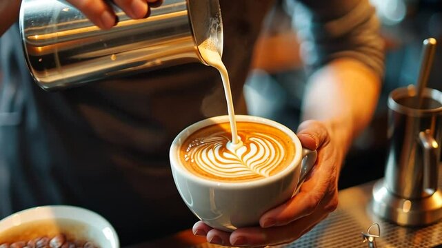 Crafting the Perfect Latte, A Barista's Guide to Delicious Coffee Art Experience