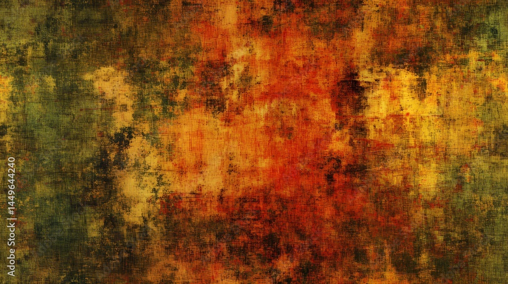 Poster abstract textured background with a blend of warm colors.