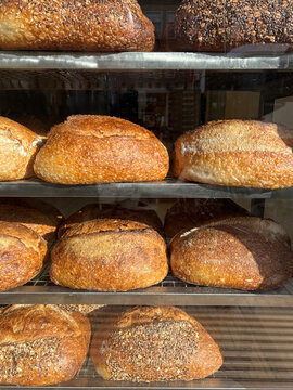 freshly baked bread