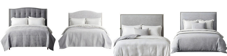 Elegant and modern bedroom furniture designs for a tranquil home. long_title:A collection of refined and sophisticated bedroom furniture showcasing