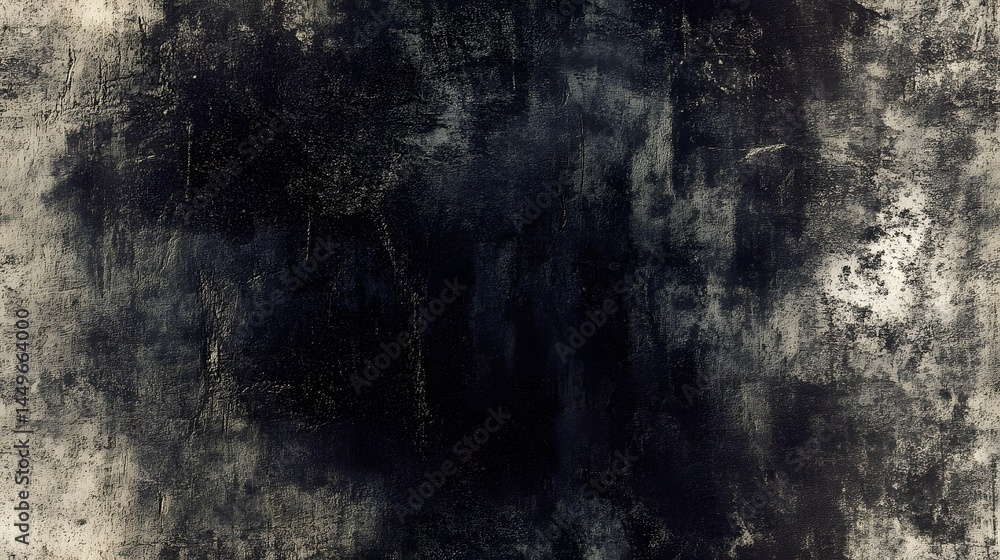Aufkleber intensely textured, dark, background with layered patterns.