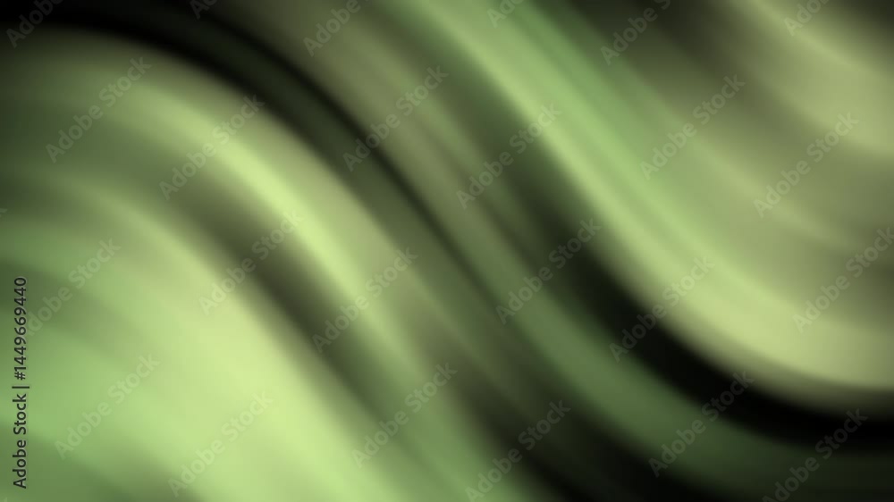 Poster a soft, abstract green background with flowing gradient lines and smooth curves.