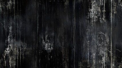 Fototapeta premium Dark, textured surface with streaks and marks.