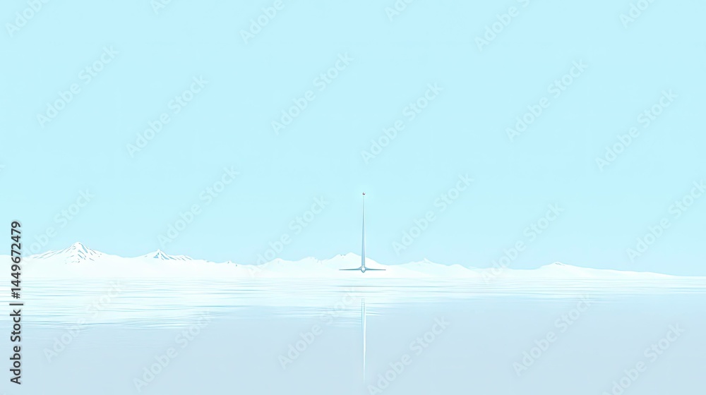 Wall mural blue gradient background abstract design for digital use