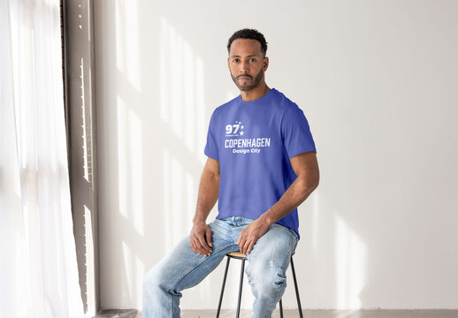 Short Sleeve T-Shirt Mockup
