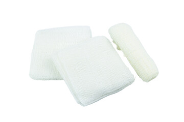 cotton swabs are clean hygiene objects for bath and beauty care, Isolated white 