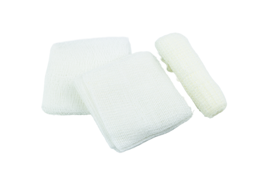 cotton swabs are clean hygiene objects for bath and beauty care, Isolated white 