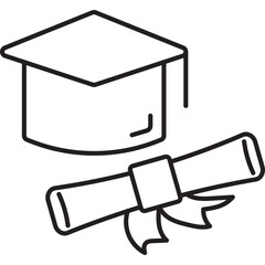 Education Line Icon