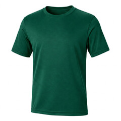 Green t shirt mockup product apparel clothing fashion design template