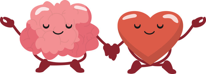 Cute Mental Health Illustration