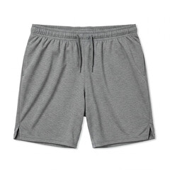 Grey shorts product photography