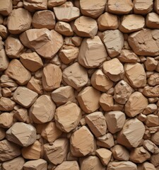 Warm beige rock wall, abstract texture, earthy tones ,  rough,  beige