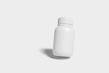 Supplement Bottle Mockup