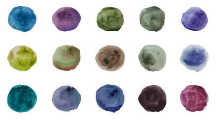 水彩 アイコン watercolor Elements